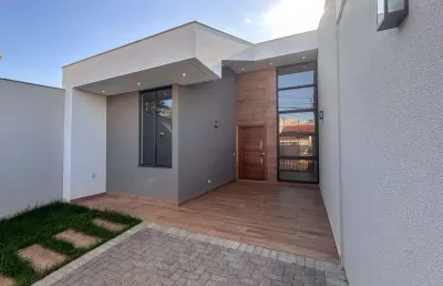 Casa para venda em londrina, jardim burle marx, 3 dormitórios, 1 suíte, 1 banheiro, 2 vagas