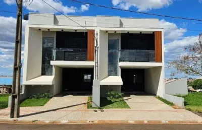 Casa em condomínio para venda em cambé, loteamento morada das flores, 3 dormitórios, 1 suíte, 3 banheiros, 2 vagas