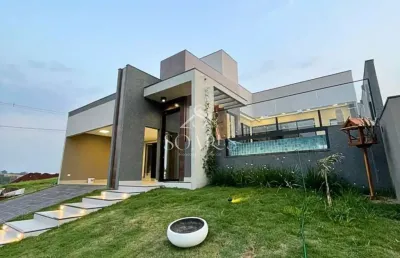 Casa em condomínio para venda em cambé, jardim tarobá, 3 dormitórios, 3 suítes, 4 banheiros, 2 vagas