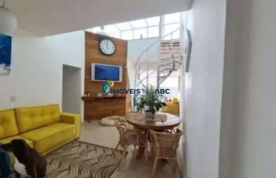 Cobertura duplex, centro, são bernardo, 3 dormitórios, 1 suíte, 3 vagas, 155 m² área útil