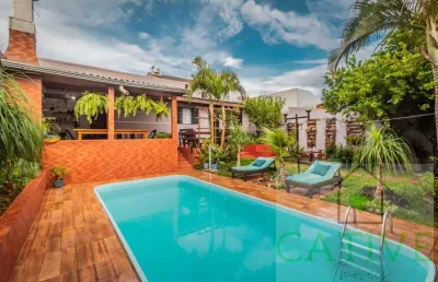 Casa para venda em cascavel, canadá, 4 dormitórios, 1 suíte, 3 banheiros, 3 vagas