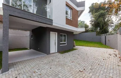 Sobrado com 3 dormitórios à venda, 129 m² por r$ 995.000,00 - santo inácio - curitiba/pr