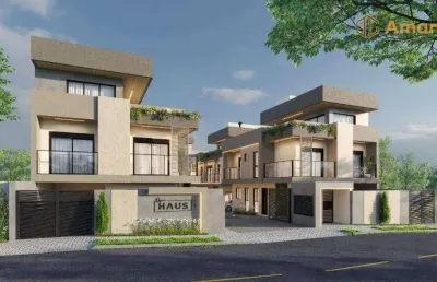 Casa com 3 dormitórios à venda em condomínio fechado no campina do siqueira 256 m² por r$ 2.084.250 - campina do siqueira - curitiba/pr