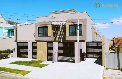 Sobrado com 3 dormitórios à venda, 123 m² por r$ 857.600,00 - boqueirão - curitiba/pr