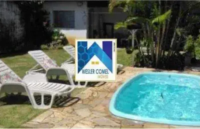 Casa com piscina área gourmet e edícula na vila suíssa