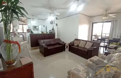 Apartamento  reformado com 02 dormitórios em prédio com lazer à venda na praia da enseada - ref.: 6168