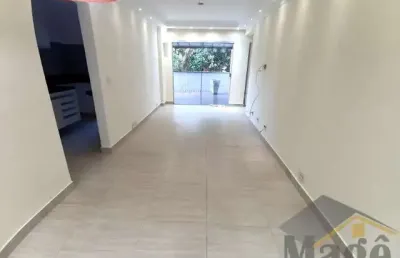 Excelente apartamento reformado com 01 suíte e varanda para locação na praia da enseada - ref.: 6154
