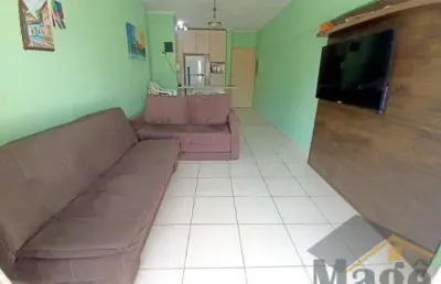Excelente apartamento com 01 dormitório e varanda à venda na praia das astúrias - ref.: 6114