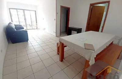 Excelente apartamento à venda na praia do tombo com 02 dormitórios e varanda - ref.: 6100