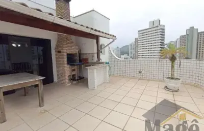 Excelente cobertura duplex à venda na praia do tombo - ref.: 6068