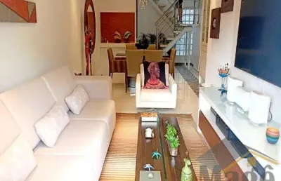 Cobertura duplex alto padrão com piscina para locação na praia da enseada - ref.: 6065