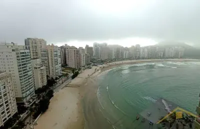 Excelente apartamento frente mar para locação na praia das astúrias - ref.: 6053