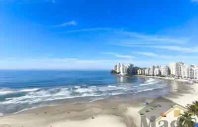 Excelente apartamento frente mar à venda na praia das astúrias - ref.: 6046