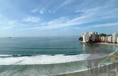 Excelente apartamento reformado frente mar à venda na praia das asturias  - guaruja - ref.: 6030