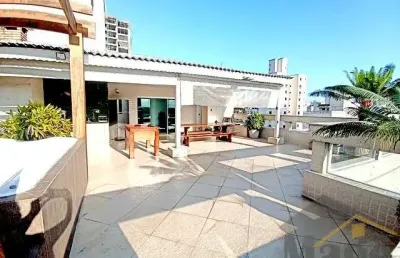 Excelente cobertura penthouse com 04 dormitórios e ampla área externa à venda na praia das astúrias - ref.: 5991