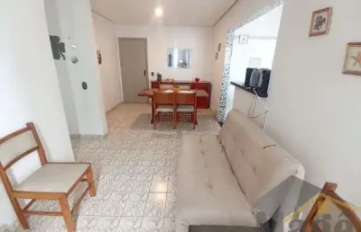 Apartamento com 01 dormitório e vista para o mar para locação na praia da enseada - ref: 5946