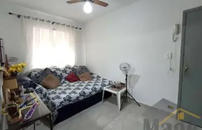 Apartamento com 01 dormitório e sacada à venda na praia das astúrias - ref.: 5839
