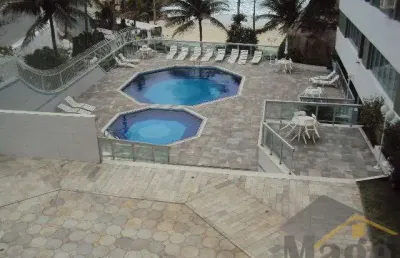 Excelente  apartamento frente mar à venda na praia das astúrias - ref.: 5782