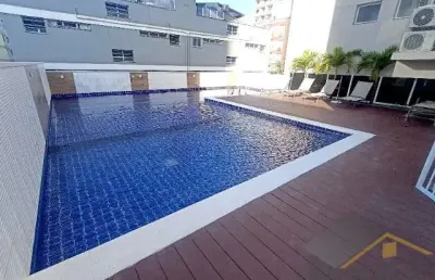 Apartamento reformado para venda na praia do tombo com 03 dormitórios e lazer completo  - ref.: 5699