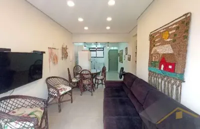 Apartamento reformado para venda na praia do tombo com 02 dormitórios - ref.: 5381