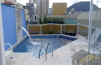 Cobertura duplex alto padrão com piscina e área gourmet para venda na praia da enseada - ref.: 5117
