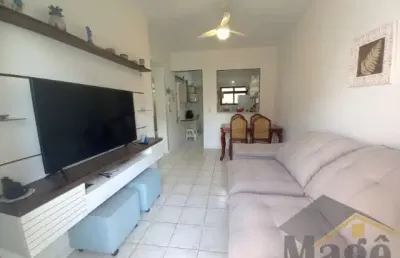 Apartamento com 02 dormitórios e varanda à venda na praia do tombo - ref.: 6173