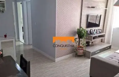 Apartamento com 2 dormitórios à venda, 50 m² por r$ 325.000,00 - planalto - são bernardo do campo/sp