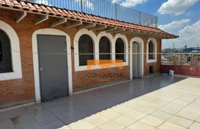 Cobertura com 3 dormitórios para alugar, 110 m² por r$ 1.723,00/mês - anchieta - são bernardo do campo/sp