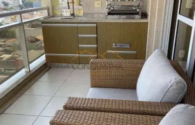 Apartamento com 3 dormitórios para alugar, 128 m² por r$ 6.500,00/ano - centro - santo andré/sp