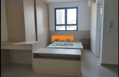 Studio com 1 dormitório para alugar, 24 m² por r$ 2.962,05/mês - centro - são bernardo do campo/sp