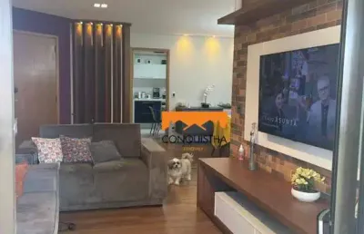 Apartamento com 3 dormitórios à venda, 144 m² por r$ 1.250.000,00 - centro - santo andré/sp