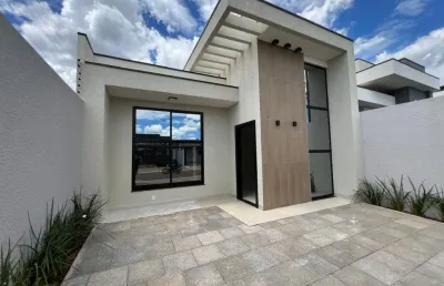 Casa jardim piovesan, 1 suíte + 2 quartos, sobra de terreno