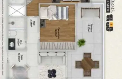 Apartamento à venda em guilhermina, praia grande - sp