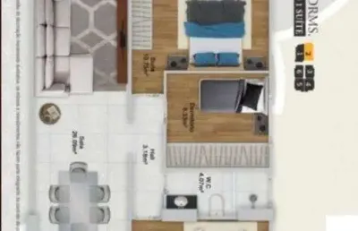 Apartamento com 3 quartos à venda em Aviação, Praia Grande 