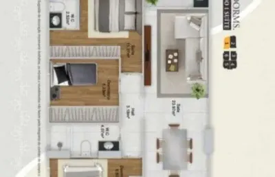 Apartamento à venda em guilhermina, praia grande - sp
