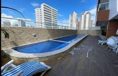 Apartamento à venda em guilhermina, praia grande - sp