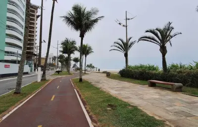 Apartamento 3 dormitórios sendo 1 suíte vista mar  praia grande