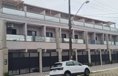Casa em condomínio à venda em balneário maracanã, praia grande - sp