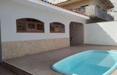 Linda casa isolada no balneário flórida - praia grande/sp