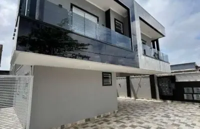 Casa em condomínio fechado com 2 quartos à venda na Vila Nossa Senhora de Fátima, São Vicente 