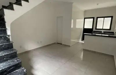 Casa em condomínio fechado com 2 quartos à venda no Boqueirão, Praia Grande 