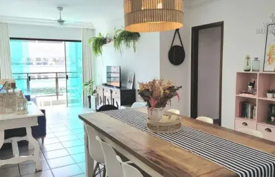 Apartamento no guarujá, com 2 quartos, sendo 1 suíte, 100m², e com vista livre!