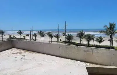 Apartamento elegante com vista para o mar – caiçara, praia grande-sp