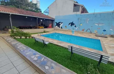 Terreno com piscina 300 m2 de área total - vila são paulo - mongaguá