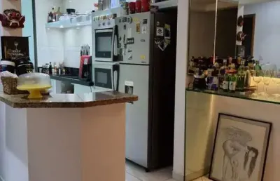 Apartamento à venda maracanã 2 dmt, 1 suíte – frente para o mar