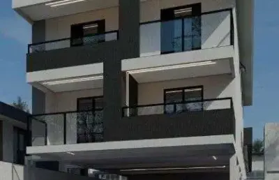 Sobrado em condomínio à venda maracanã, novo, com quintal e acabamentos modernos