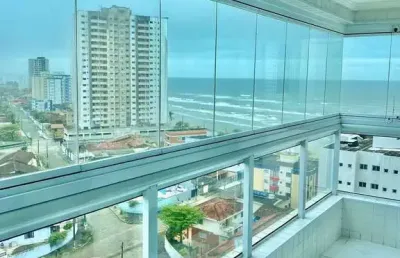 Apartamento 2 dormitórios sendo 1 suíte em mongaguá