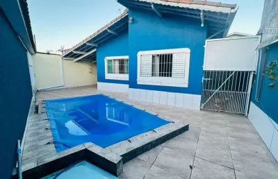 Casa 2 quartos, 3 vagas garagem - vila mar - praia grande/sp