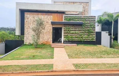 Sobrado com 3 dormitórios à venda, 318 m² por r$ 2.800.000,00 - alphaville iii - ribeirão preto/sp