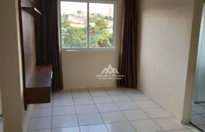 Apartamento com 2 dormitórios para alugar, 46 m² por r$ 1.650/mês - lagoinha - ribeirão preto/sp